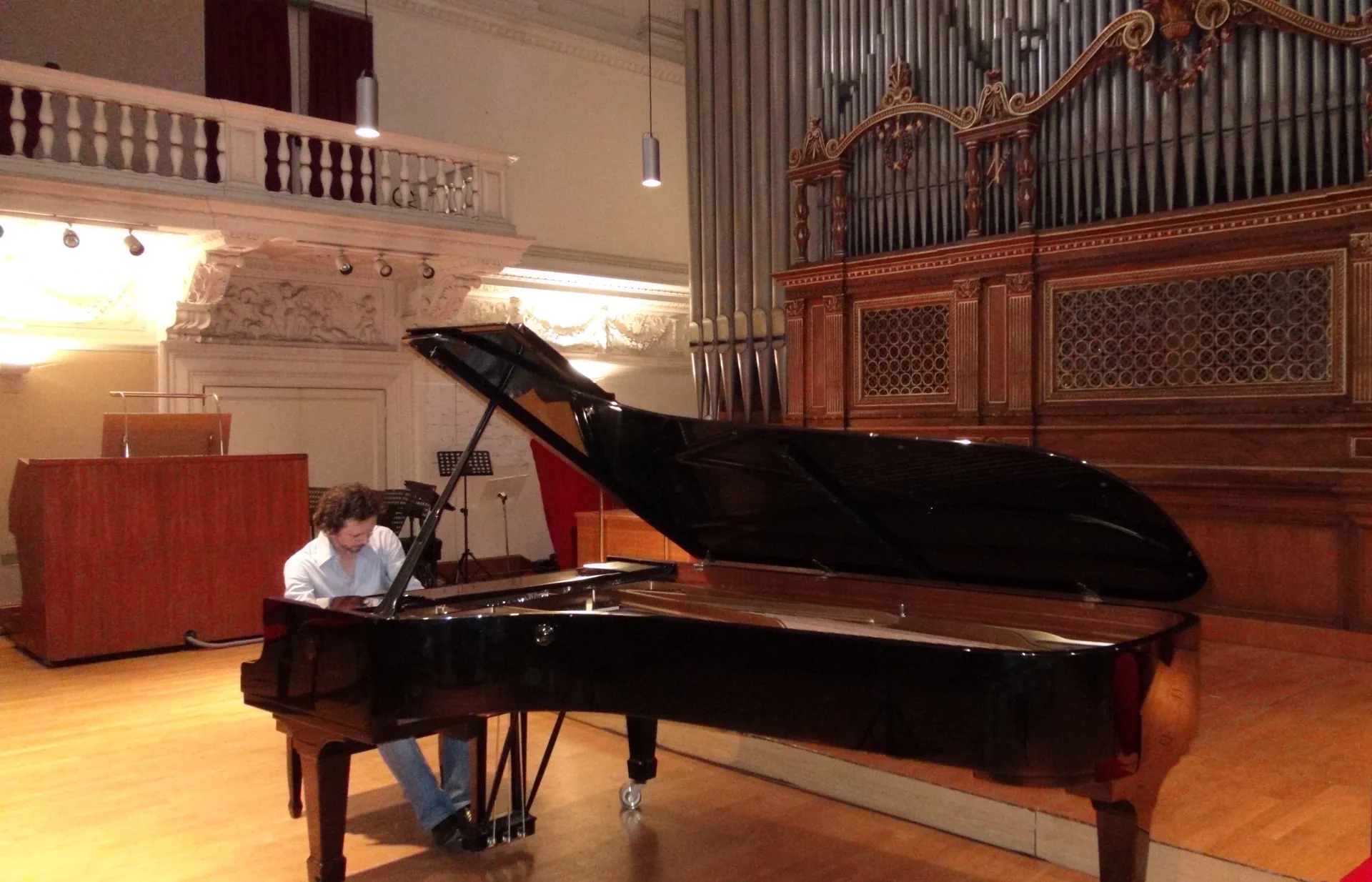 Il Maestro Andrea Dominici esegue, presso il Conservatorio di Musica "Santa Cecilia" di Roma, il Waltz nr.1 "Mephisto Waltz" di Franz Liszt.